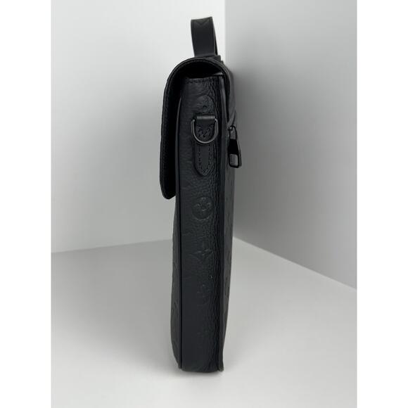 Louis Vuitton Monogram Taurillon S Lock Briefcase Black w/o Strap B-6 - Picture 3 of 16